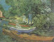 Vincent Van Gogh Bank of the Oise at Auvers (nn04) Germany oil painting artist